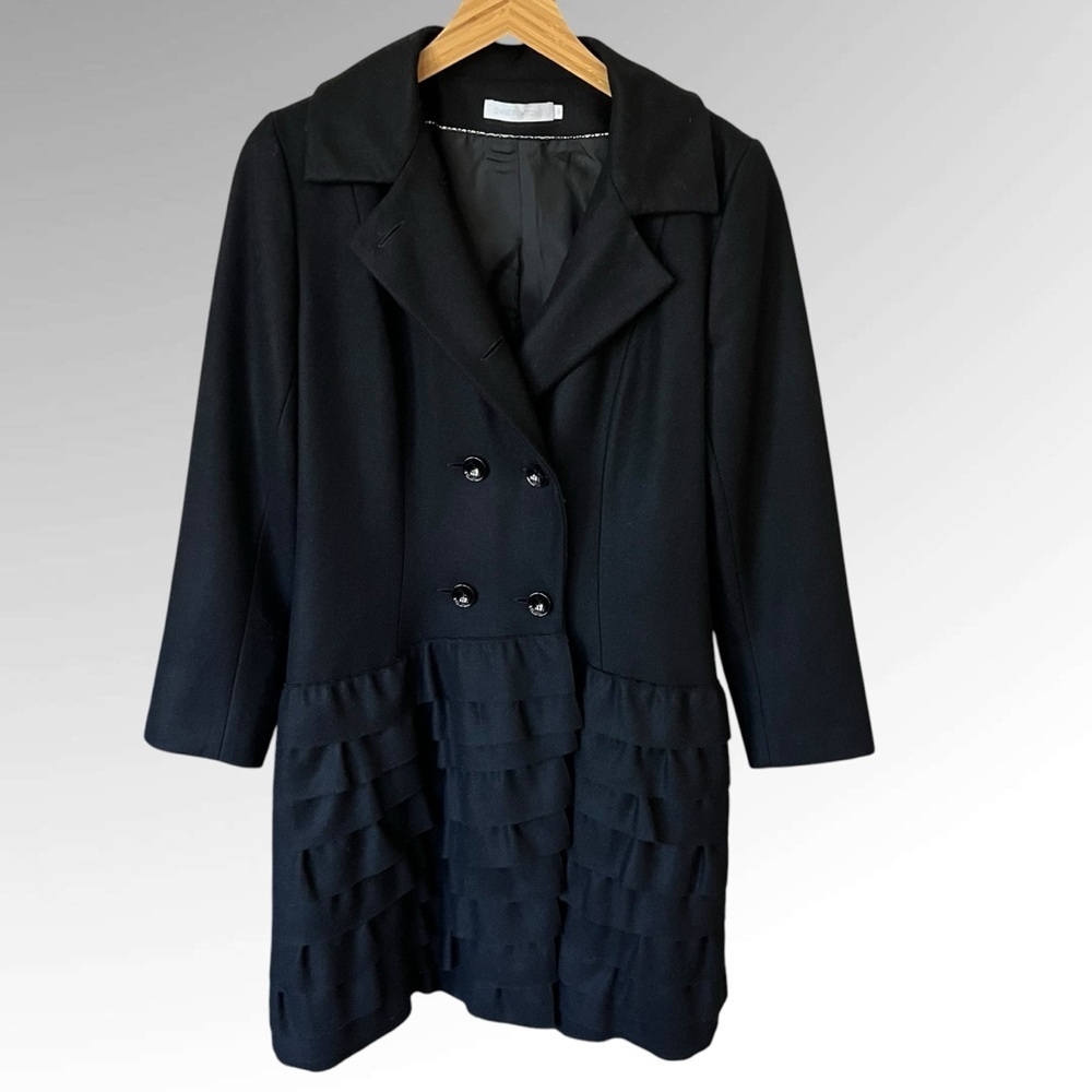 Anne Fontaine Black Coat.